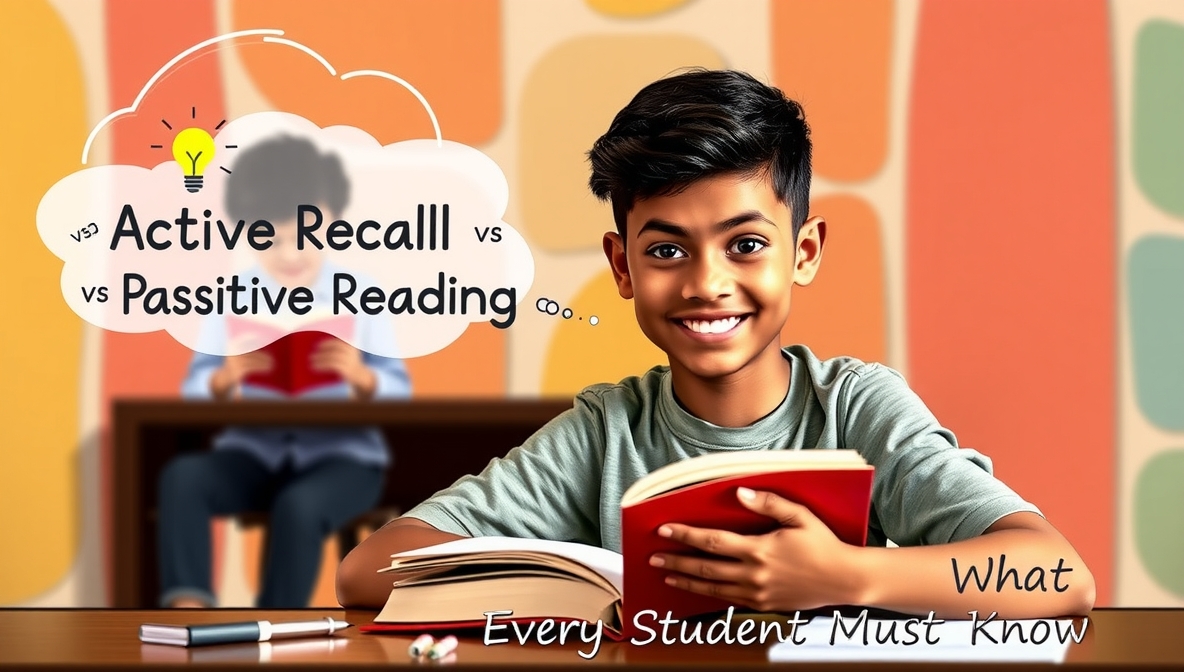 Read more about the article Active Recall vs Passive Reading: What Every Student Must Know