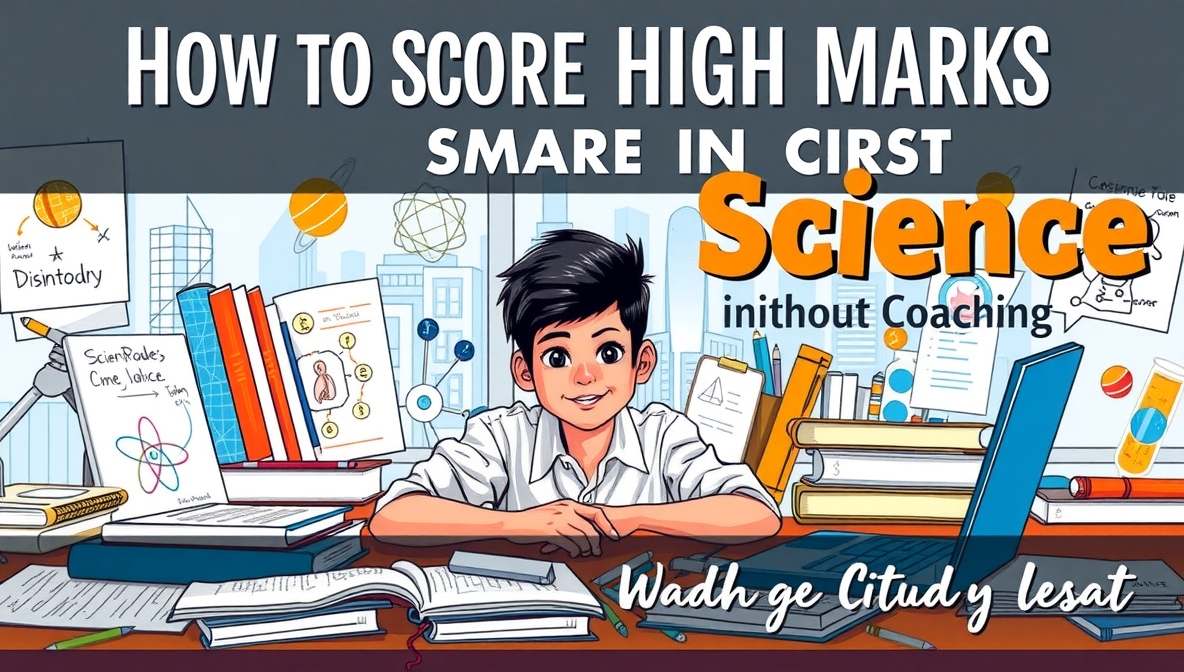 Read more about the article How to Score High Marks in Science Without Coaching: A Complete Self-Study Guide