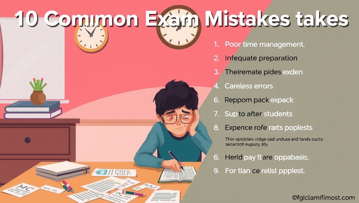 You are currently viewing 10 Common Exam Mistakes Students Make (And How to Avoid Them)
