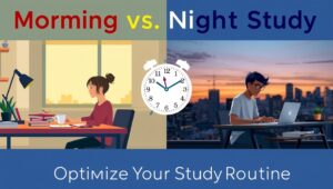 Read more about the article Morning vs. Night Study: Which is Better and Why? The Science Behind Optimal Study Timing