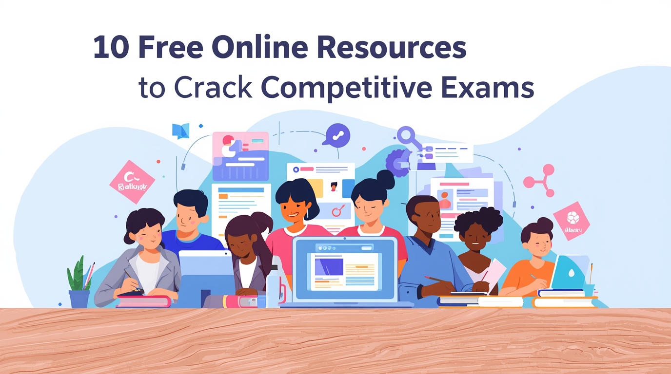 Read more about the article 10 Free Online Resources to Crack Competitive Exams